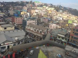 A partial view of Kohima