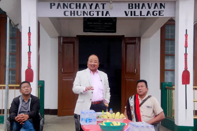 Chungtia village receives INR 90 lakh for road restoration