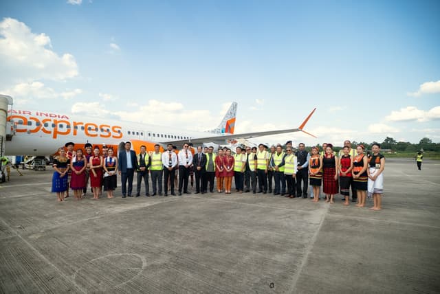 Nagaland: Chief Minister Neiphiu Rio unveils Air India Express aircraft in Tsüngkotepsü livery