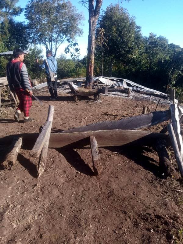 Arson of Sipongsang Baptist Church cabin in Tuensang suspected
