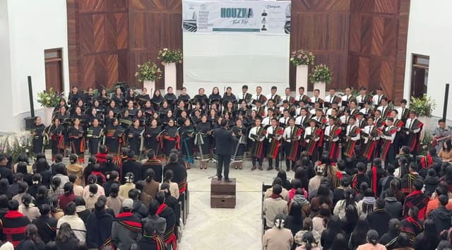 Pesocha Baptist Church Council Khriesaüü Krotho holds 45th convention in Kohima