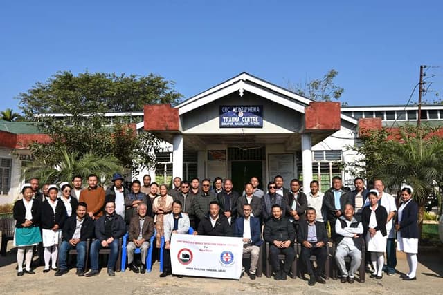 Chief Minister’s Mobile Operation Theatre surgical camp underway in Medziphema