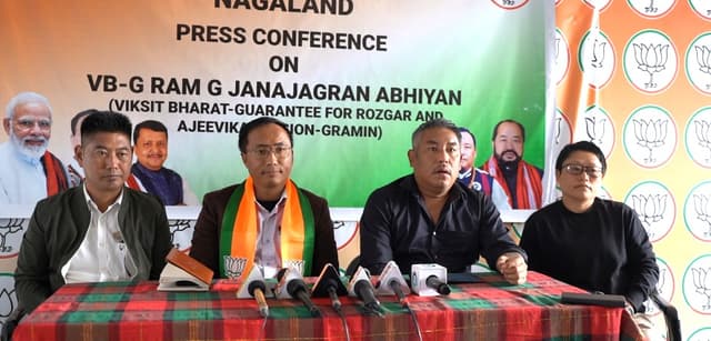 Nagaland BJP defends Viksit Bharat–G RAM G Bill, cites gaps in MGNREGA delivery