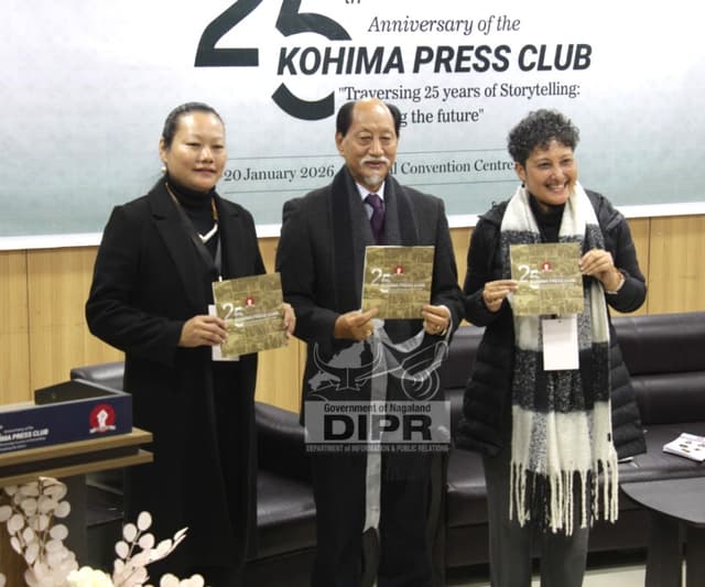 Chief Minister Neiphiu Rio lauds Kohima Press Club’s role in strengthening journalism