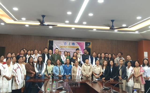Mahila Jan Sunwai held in Mon & Dimapur districts