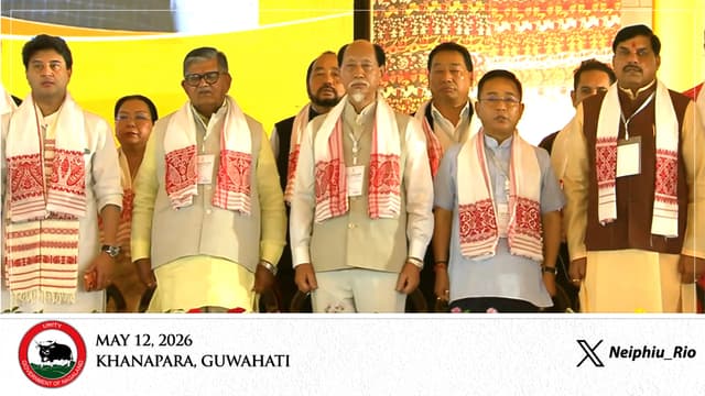Rio congratulates Himanta’s swearing-in as Assam CM for second term