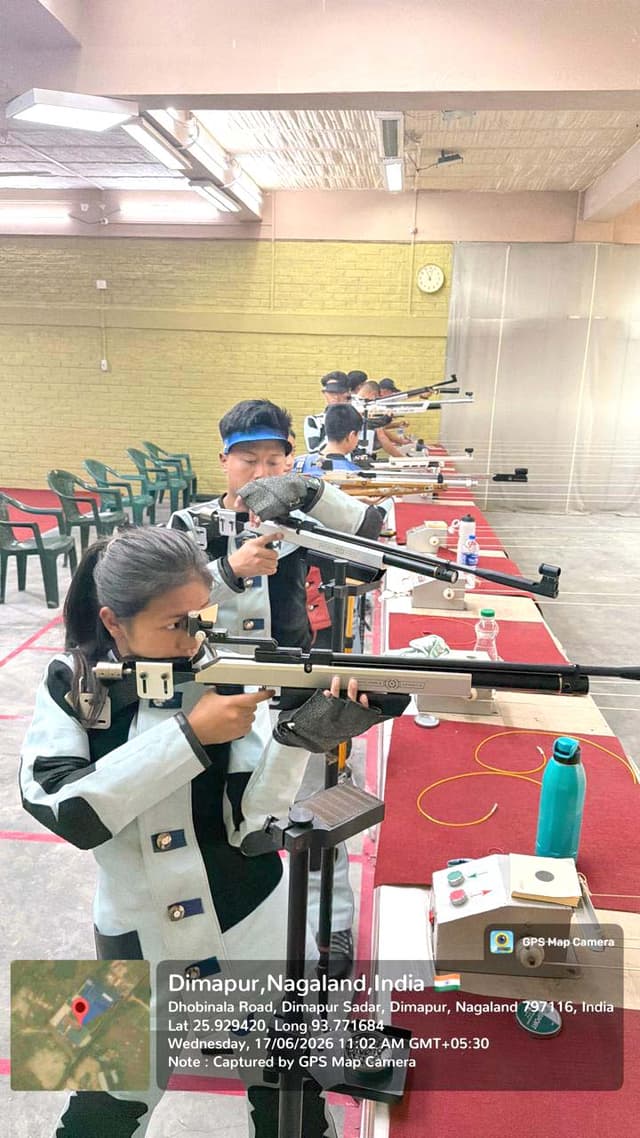Nagaland Shooting Championship 2026 in Dimapur from July 27