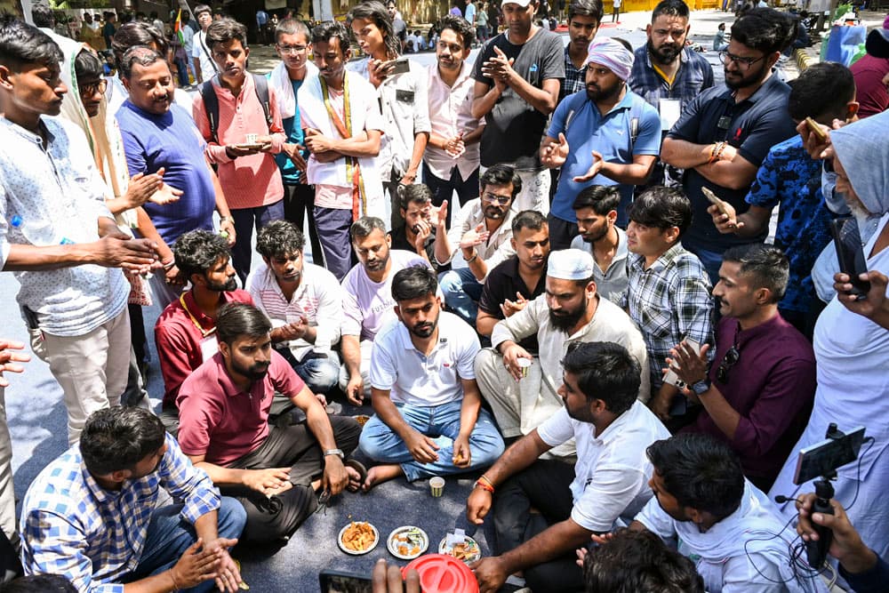 Books, dreams, hardships: Voices from Cockroach Janta Party's Jantar Mantar protest on day 3