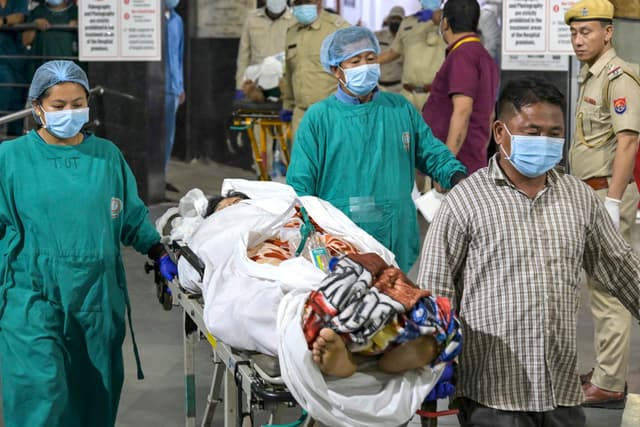 After tense protests, injured Kuki youths evacuated from Imphal hospital