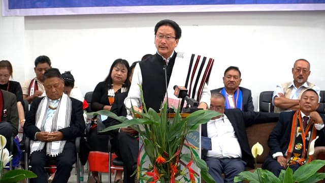 Nagas 'losing grip' on society, warns Minister KG Kenye