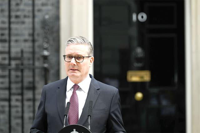 UK Prime Minister Keir Starmer announces resignation