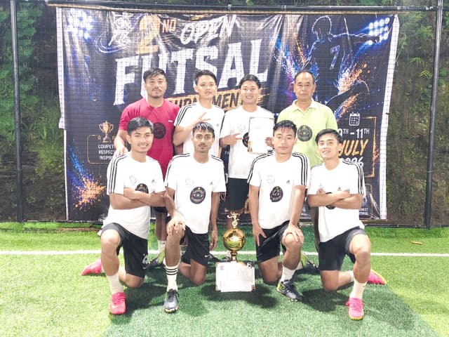 Team Feb. 29 defend Mokokchung Open Futsal Tournament championship title