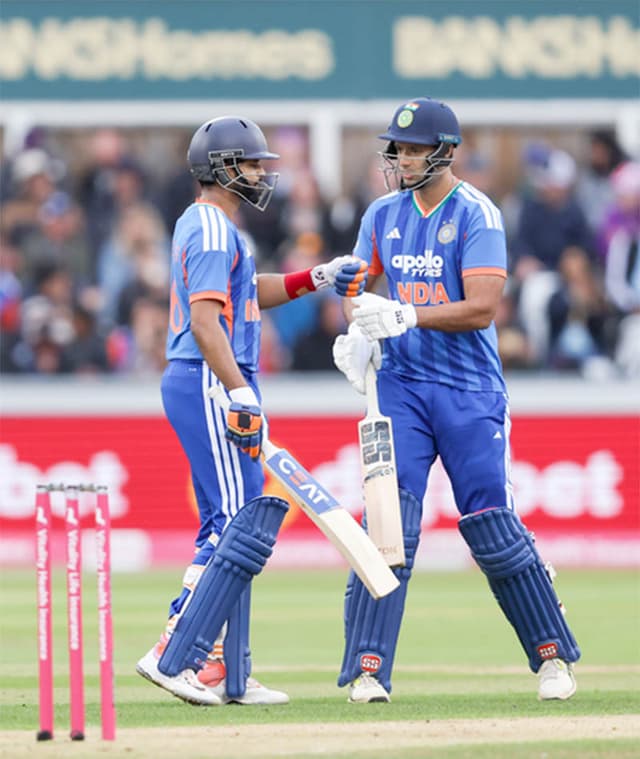 2nd T20I: Sooryavanshi makes debut as India opt to bat against England