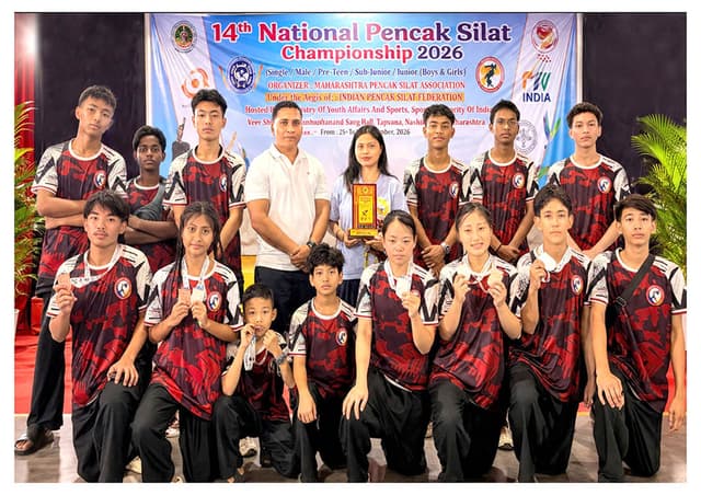 Nagaland Pencak Silat team win nine medals at National Pencak Silat Championship