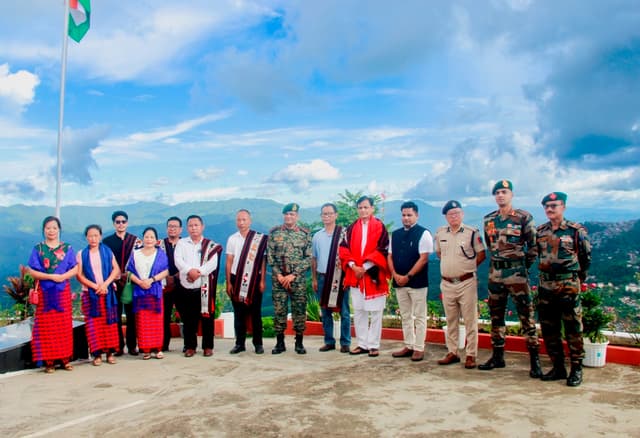 Union Minister Nityanand Rai Inspects DoNER projects and healthcare facilities in Nagaland