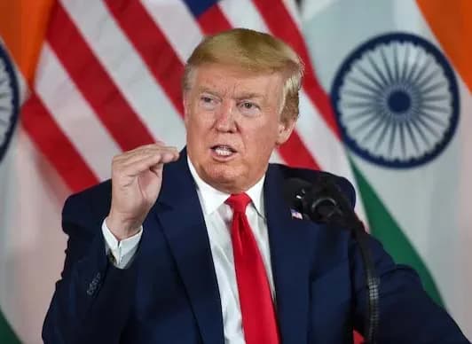 Trump says his planned arch would become a 'military complex' able to host drones, snipers