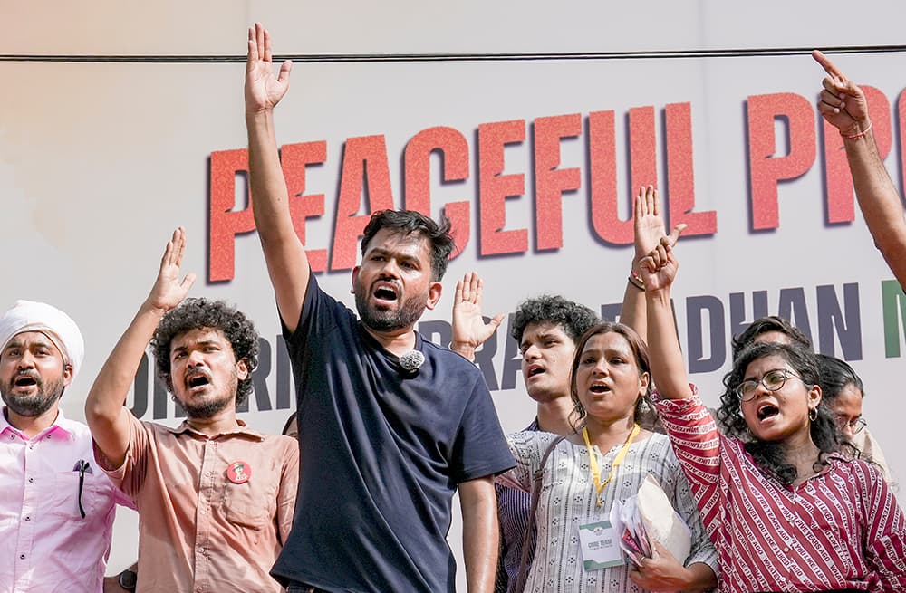 'Won't leave until Dharmendra Pradhan resigns': CJP founder Dipke seeks permission to extend protest