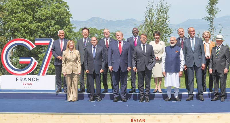 First in 16 months: Modi and Trump exchange pleasantries amid strained India-US ties