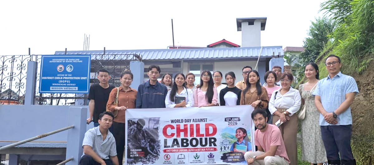 Poster campaign against child labour held in Mokokchung