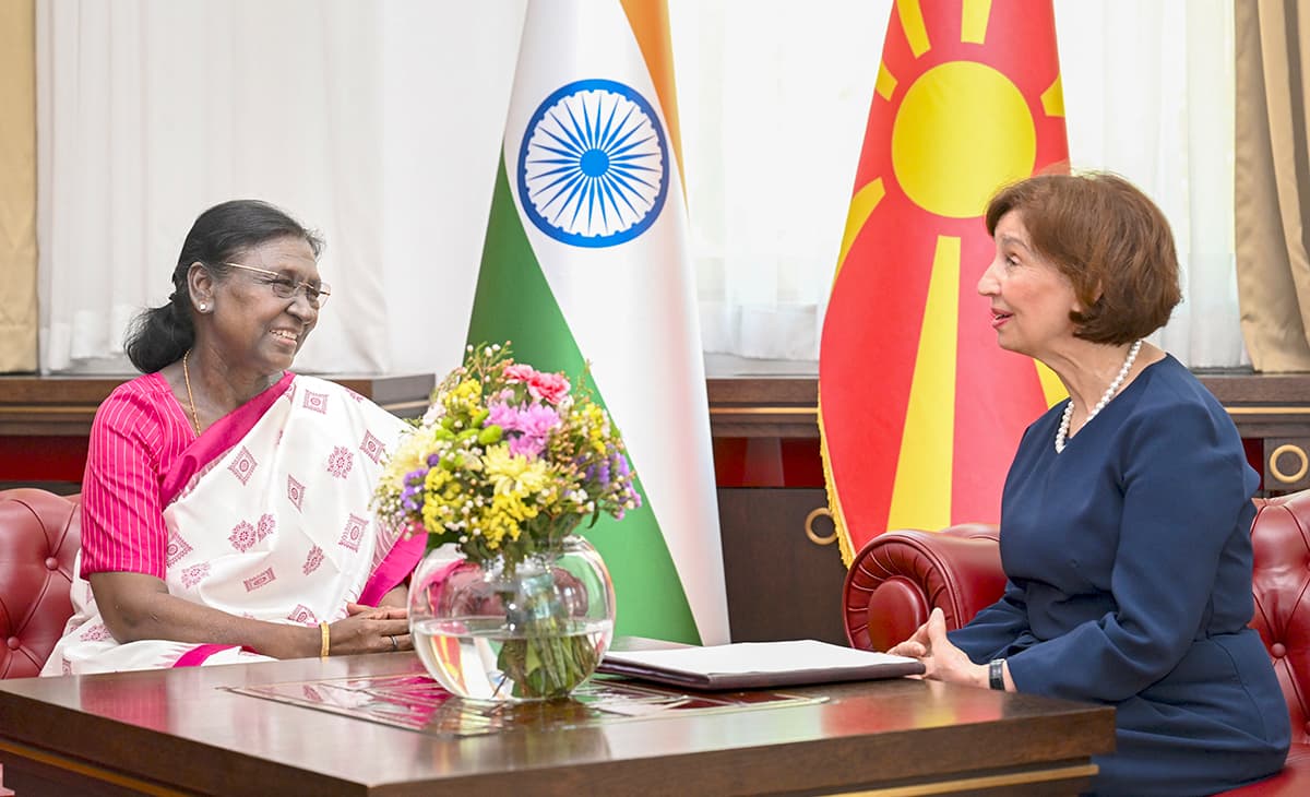 India, North Macedonia agree to double bilateral trade; discuss cooperation in filmmaking