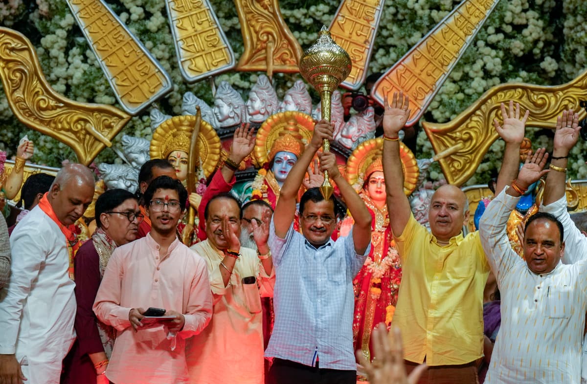 Kejriwal announces nationwide signature campaign over Ram temple donation 'theft'