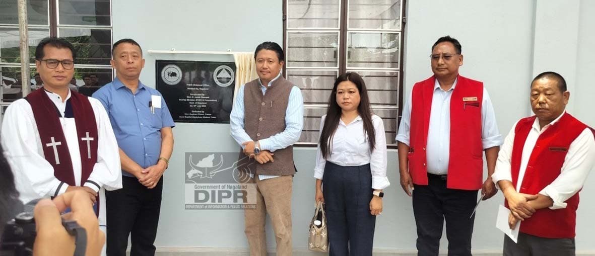 Minister Jacob inaugurates PHED office in Niuland