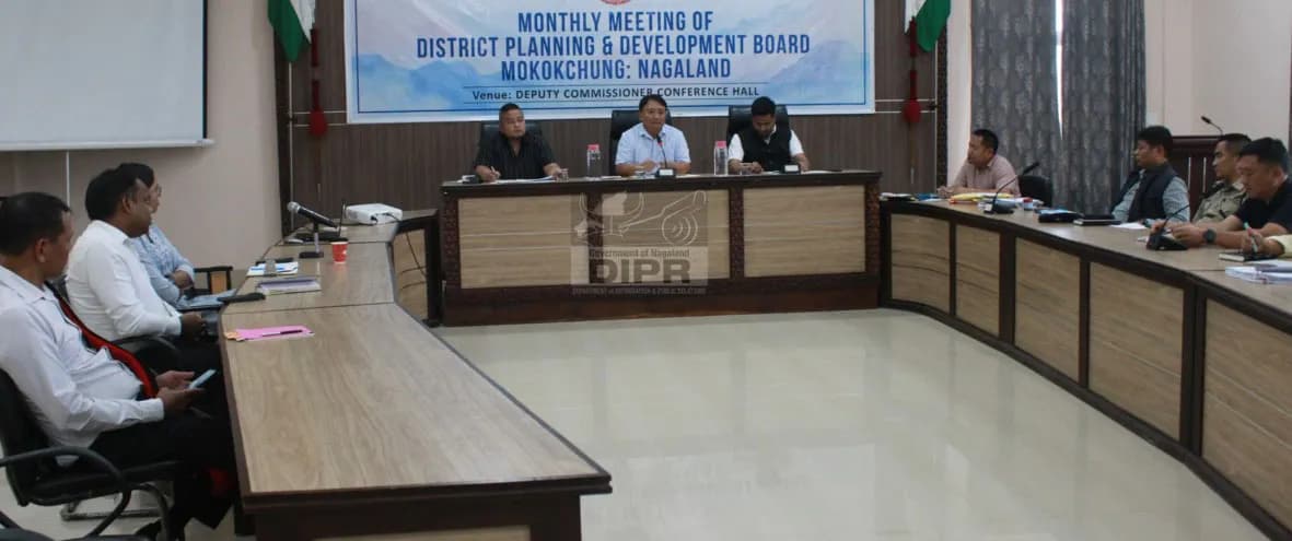 Mokokchung DPDB reviews key projects, approves 3 societies