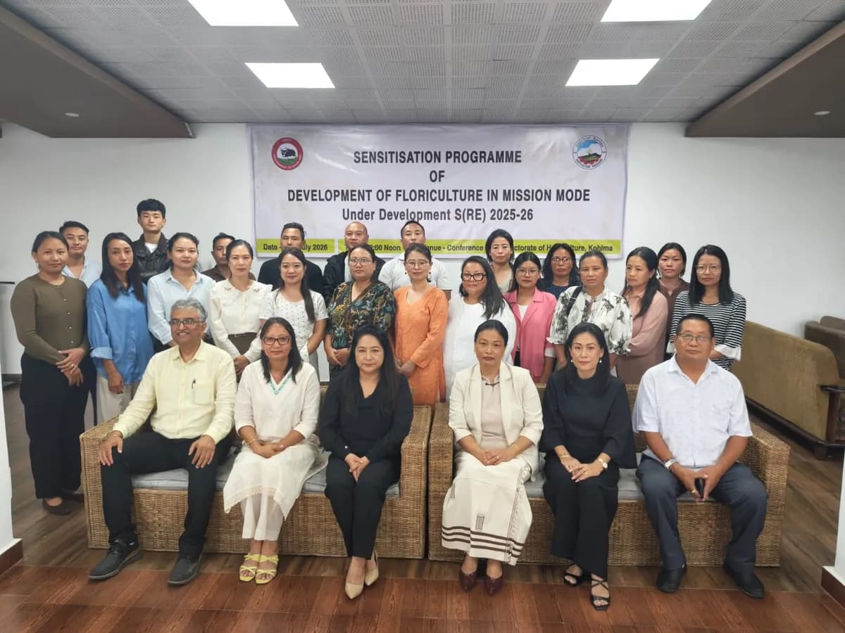 Nagaland launches mission-mode floriculture initiative