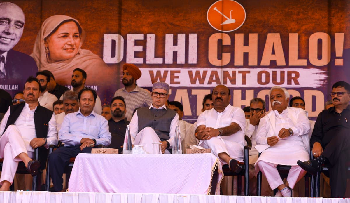 Omar Abdullah accuses BJP of 'back-door politics', failing J-K by stalling restoration of statehood