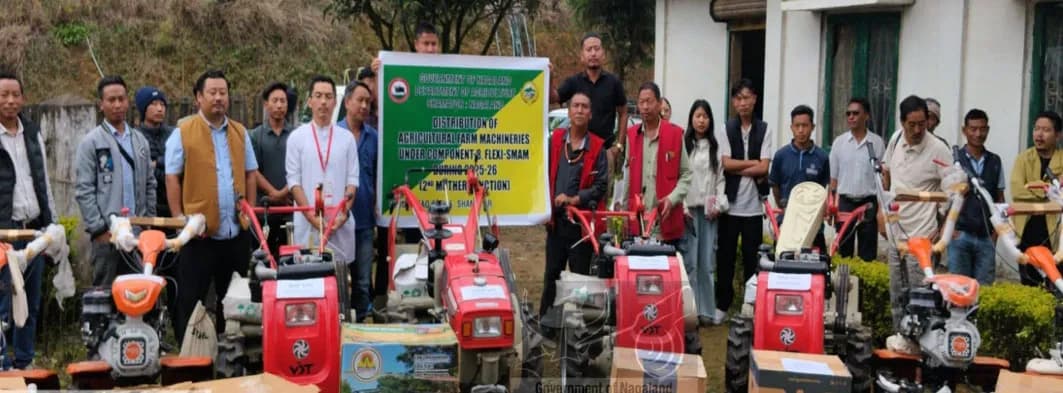 SMAM farm machinery distribution held in Shamator