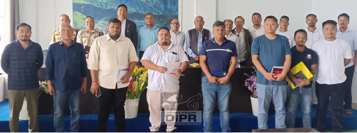 District Disaster Management Authorities scrutinise rain-induced damages in Longleng, Mokokchung