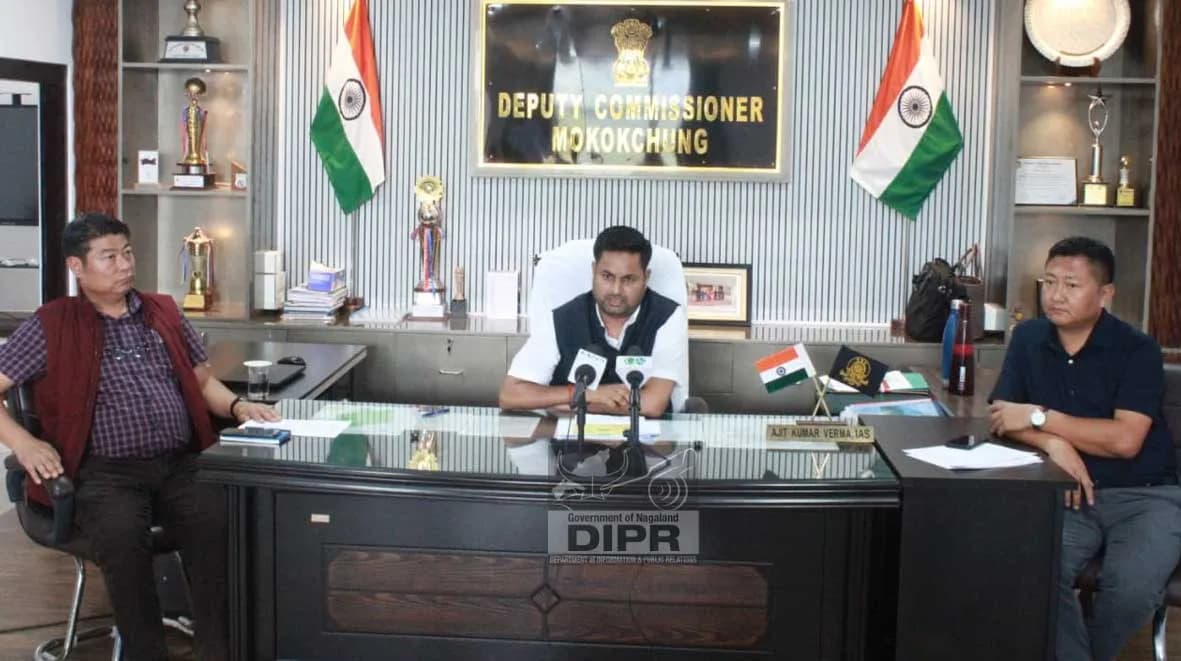 District Disaster Management Authorities scrutinise rain-induced damages in Longleng, Mokokchung