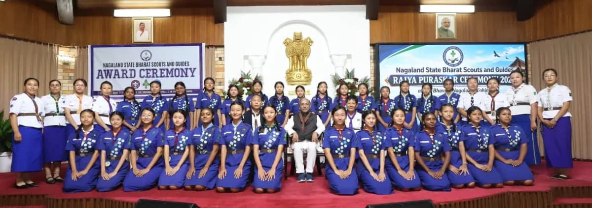 58 Scouts and Guides receive Rajya Puraskar in Nagaland