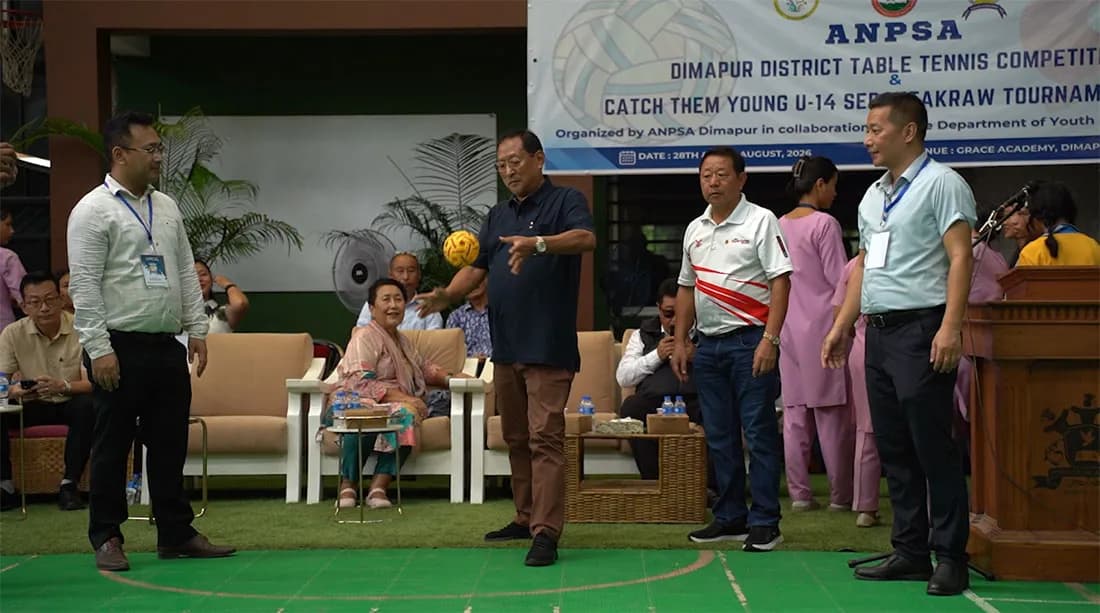 Nagaland has no shortage of sporting talent, says Zhaleo at ANPSA meet