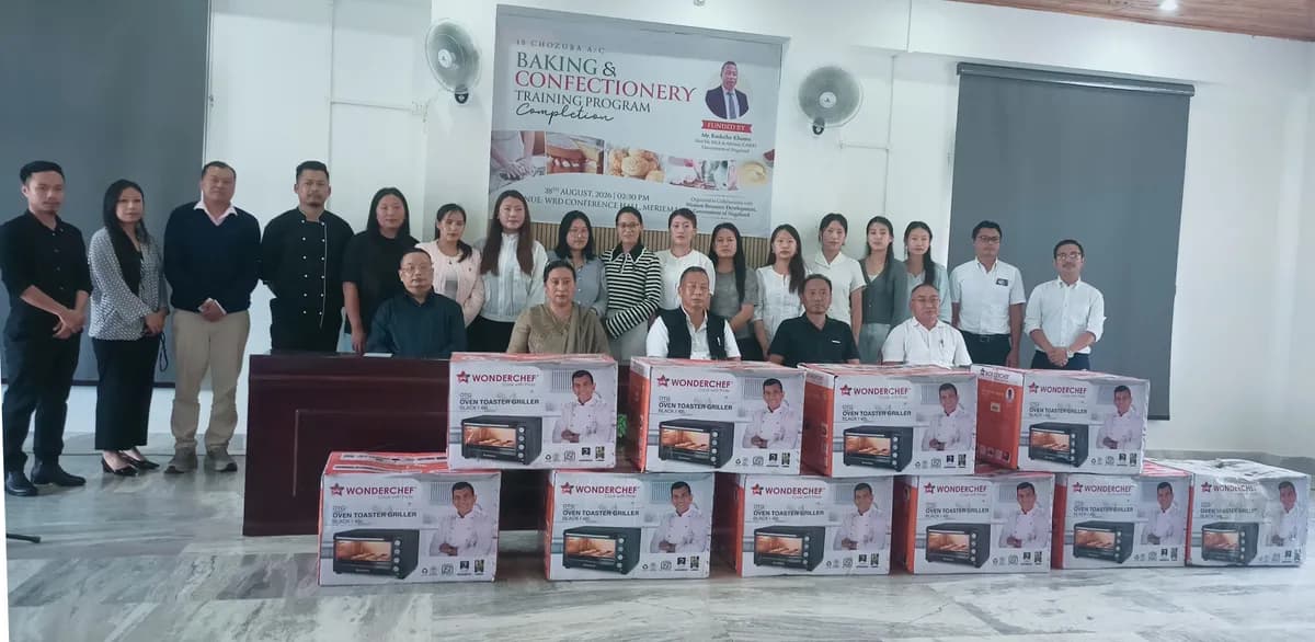 Advisor Khamo urges Nagas to explore grocery, bakery businesses