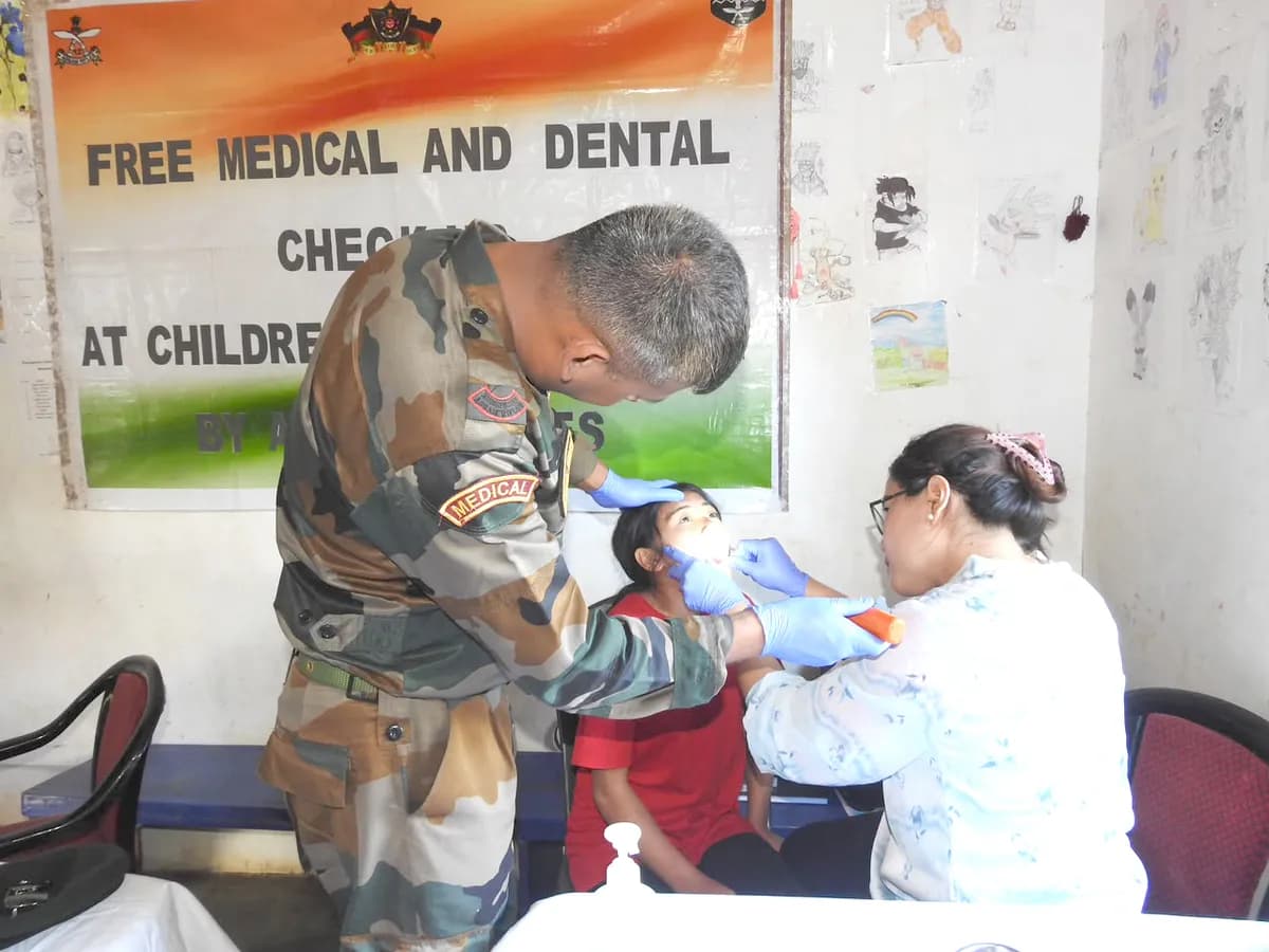 Assam Rifles conducts educational, career and healthcare programmes in Nagaland