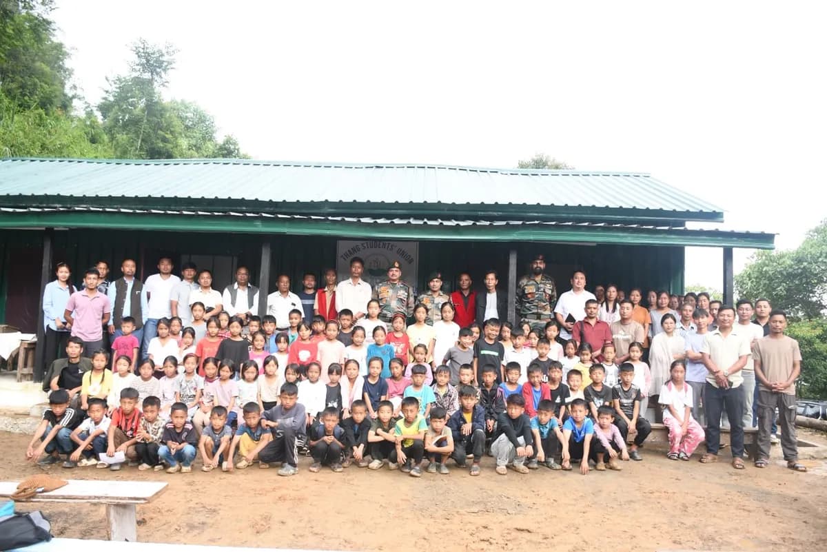 Assam Rifles inaugurates library, conducts debate competition and medical camp in Nagaland