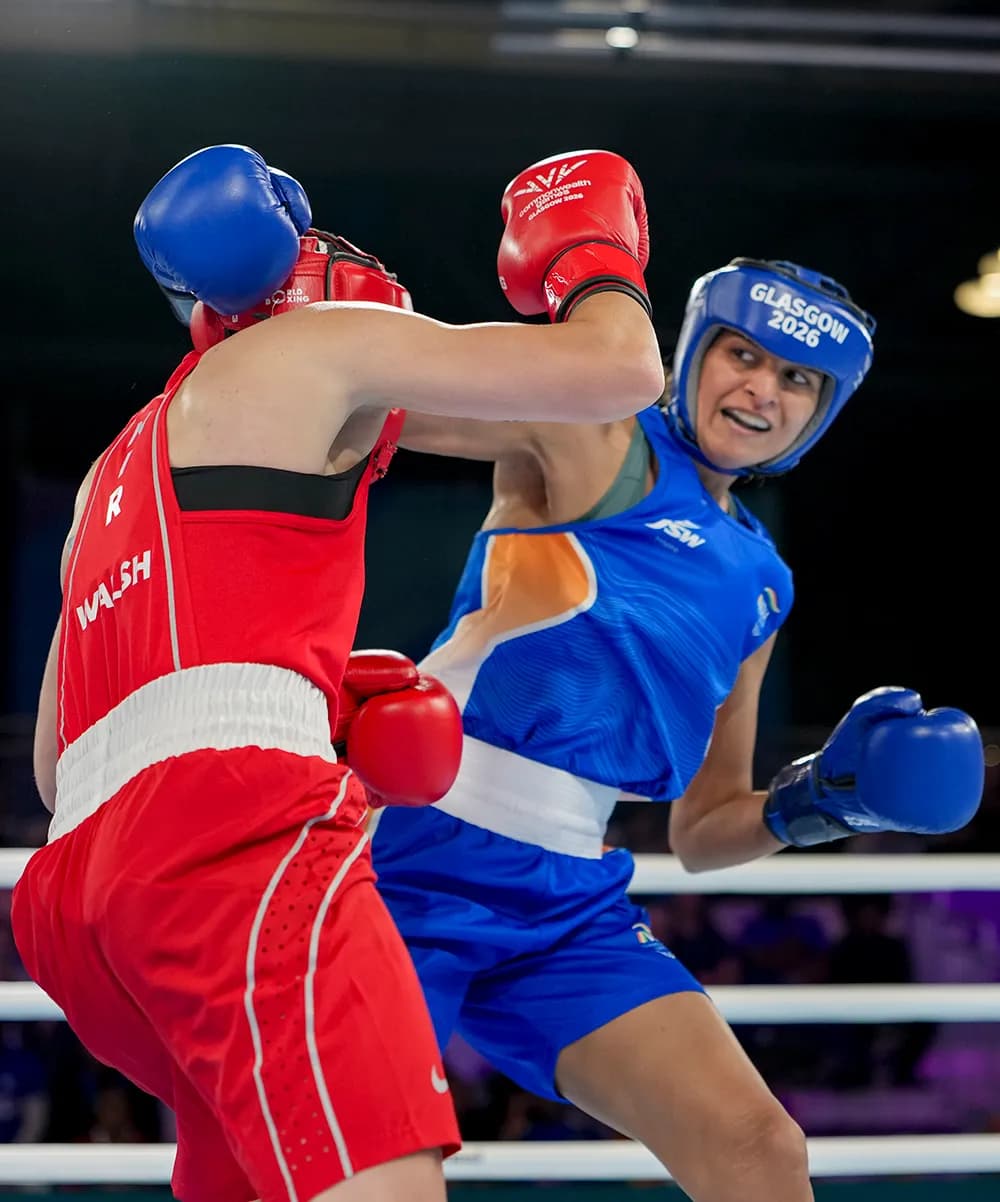 Commonwealth Games 2026 :Preeti, Jaismine win gold in women's boxing; silver for Jadumani