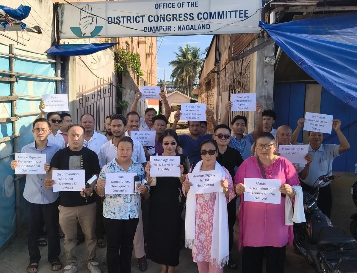 Dimapur DCC protests Haldwani ‘purification’ ritual
