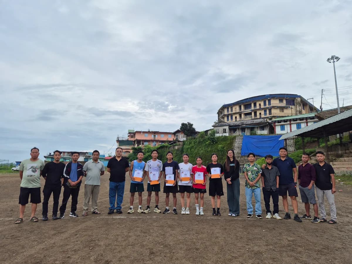 District Red Run 2026 held in Longleng to raise HIV and STI awareness