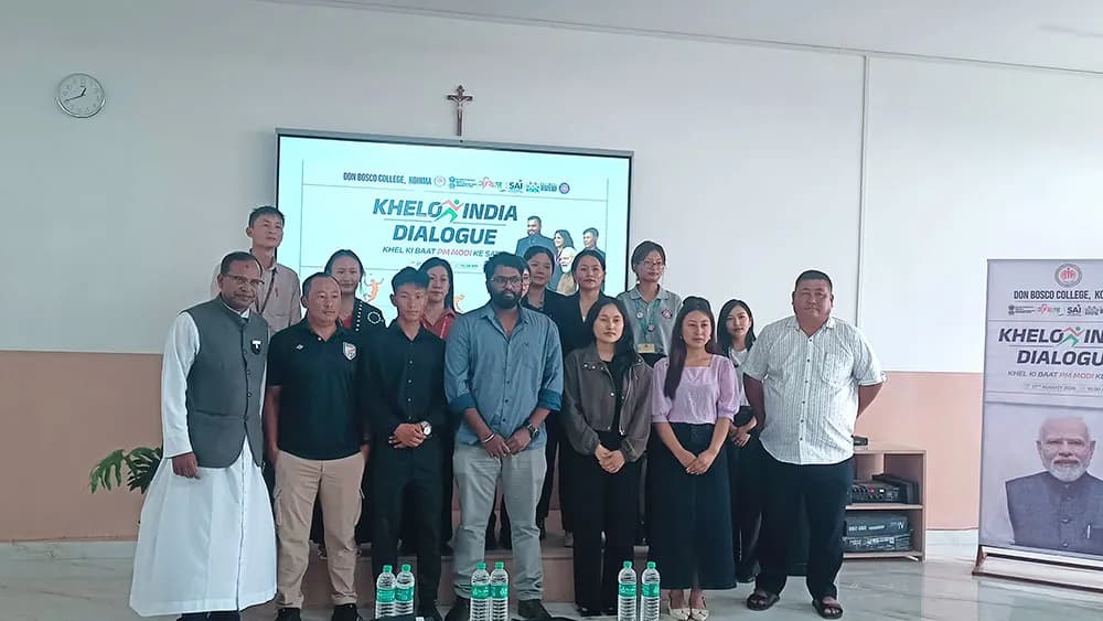 Kohima youth join National Sports Day, Khelo India Samwad
