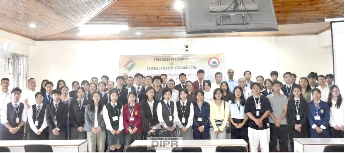 Kohima holds awareness programme on Special Intensive Revision of electoral rolls