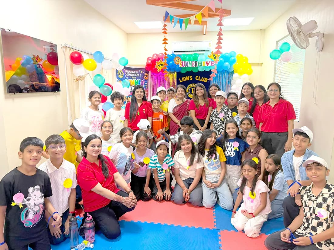 Lions Club of Dimapur Elite organises Summer Camp 2026 for children