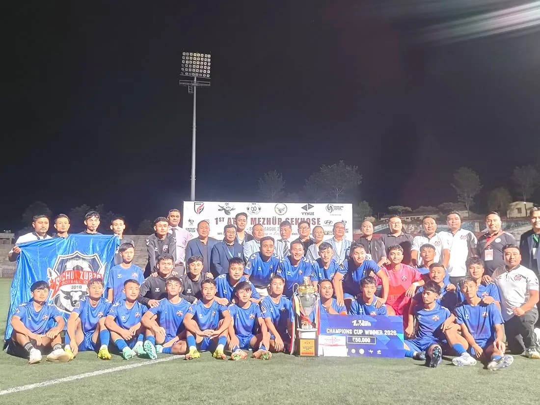 Sechü Zubza FC win 1st Atuo Mezhür Sekhose Super League