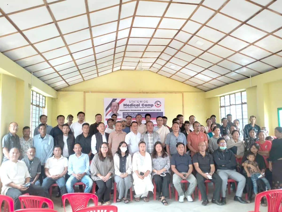 NPF Youth Wing holds medical camp, CMHIS drive in Phek