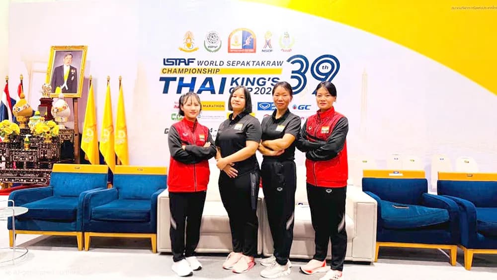 Nagaland Sepaktakraw players, coaches selected for Asian Games