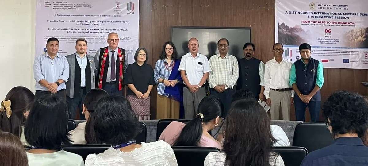 Nagaland University hosts international lecture on Himalayan geodynamics