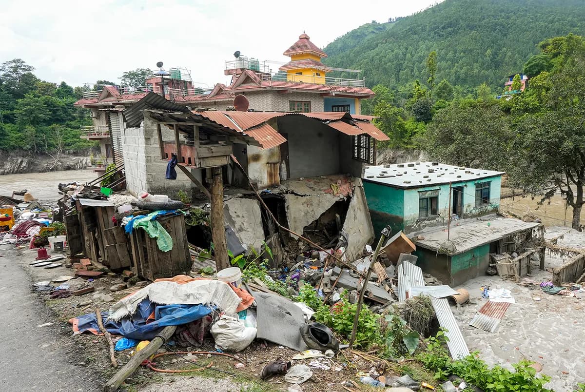 Nepal flash floods death toll surges to 768; authorities warn of rising water levels in Bhotekoshi River
