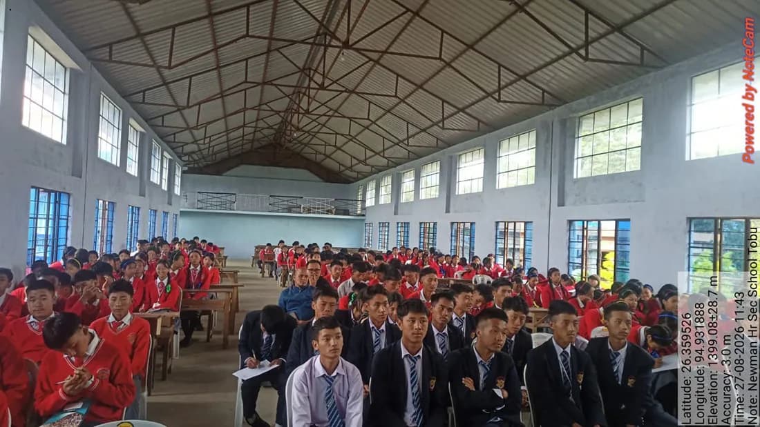 Nagaland educational institutions celebrate National Sports Day with Khelo India Samvaad