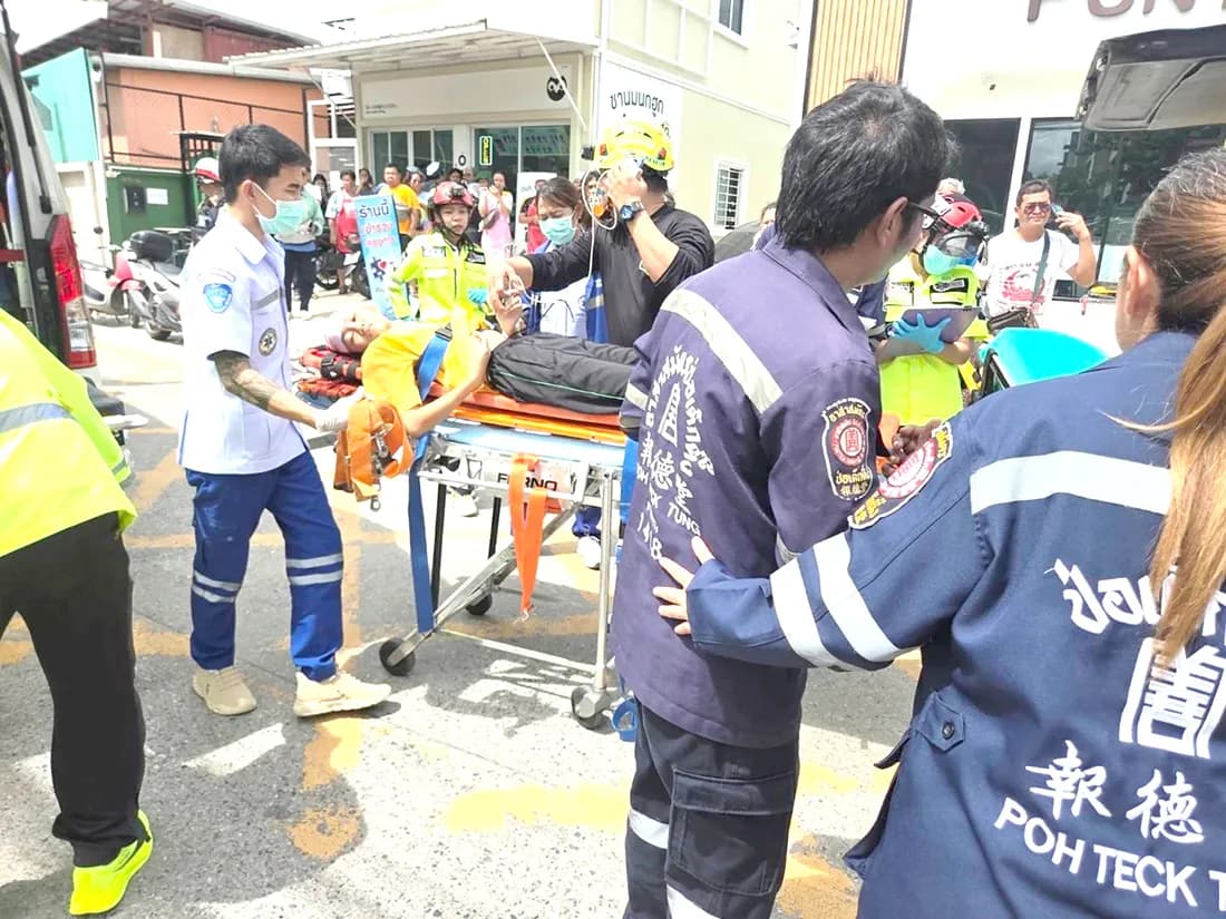Student kills at least 7 people at high school, home outside Bangkok, officials say